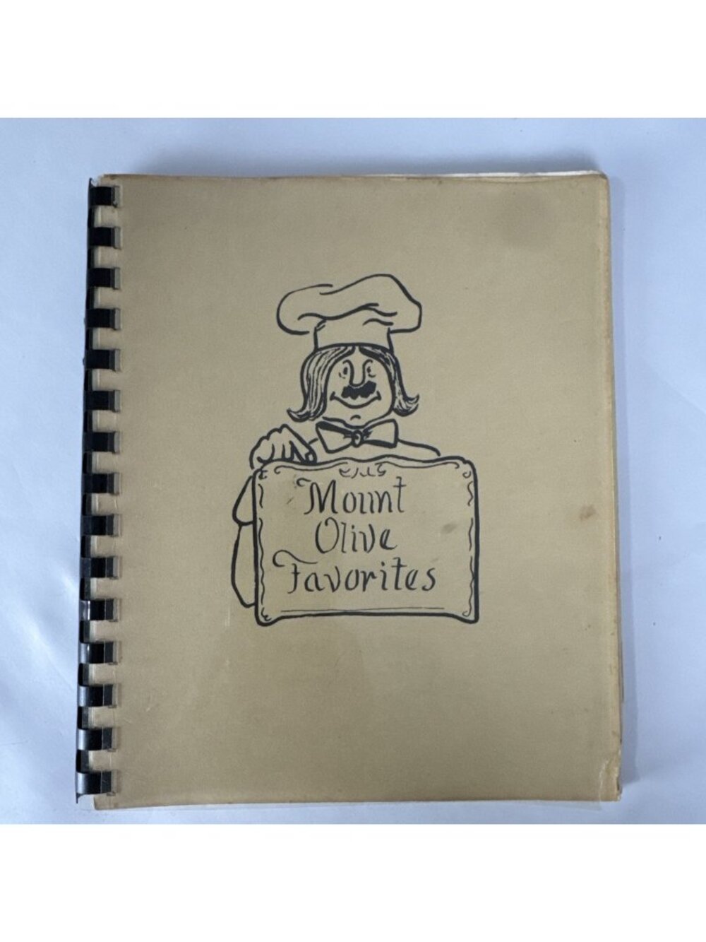 1978 Mount Olive Lutheran Church Favorites Cookbook Lockport New York